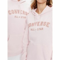 Sweat à capuche unisex Converse Classic Fit All Star Single Screen Rose clair