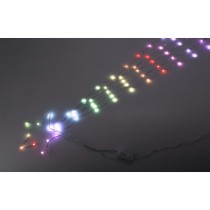 Weihnachtsschmuck Lifetime RGB Weihnachtsstern 220 V 119 cm Kunststoff LED RGB