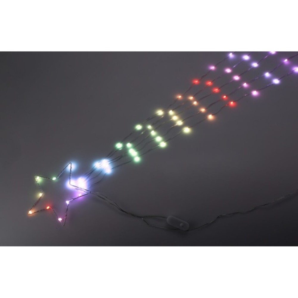 Weihnachtsschmuck Lifetime RGB Weihnachtsstern 220 V 119 cm Kunststoff LED RGB