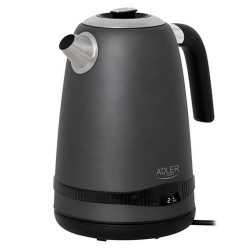 Kettle Adler AD 1295g Grey Stainless steel 2200 W 1850 W 1,7 L