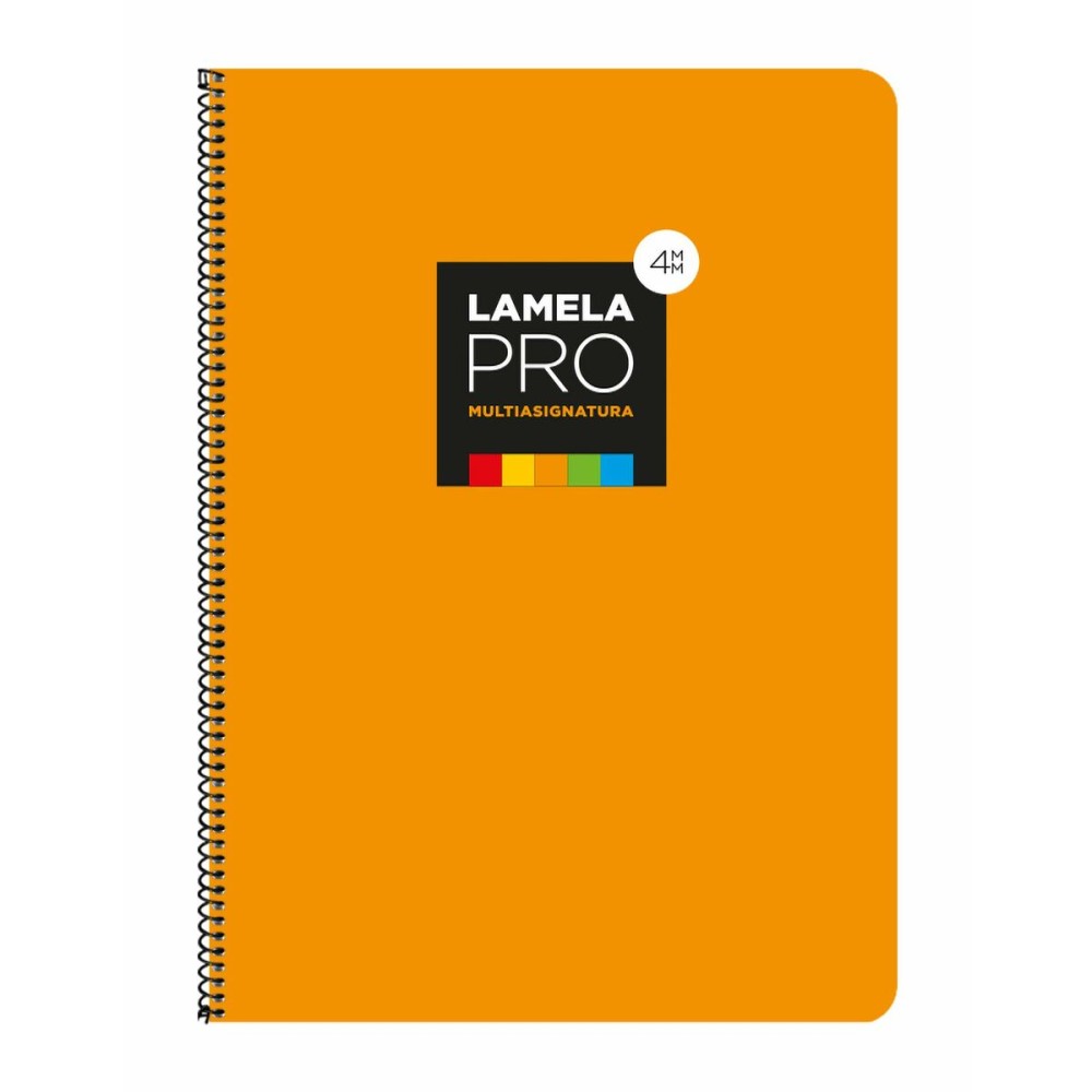 Notebook Lamela Multicolour Din A4 5 Pieces 100 Sheets