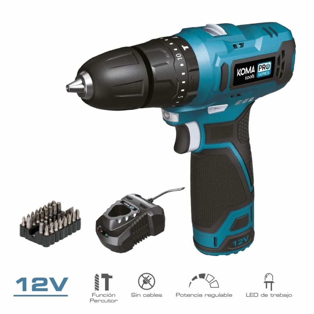 Bohrset und Zubehör Koma Tools 12 V
