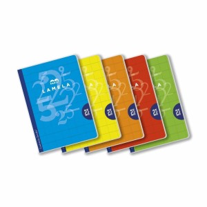 Carnet Lamela Multicouleur A4 (5 Pièces)