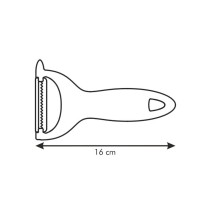 Schäler Tescoma presto expert Gelb
