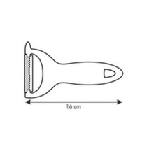 Schäler Tescoma presto expert Gelb