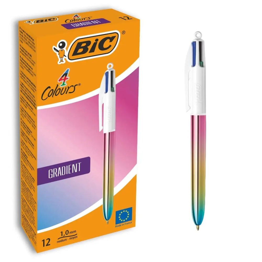 Stift Bic Gradient Bunt 0,32 mm (12 Stücke)