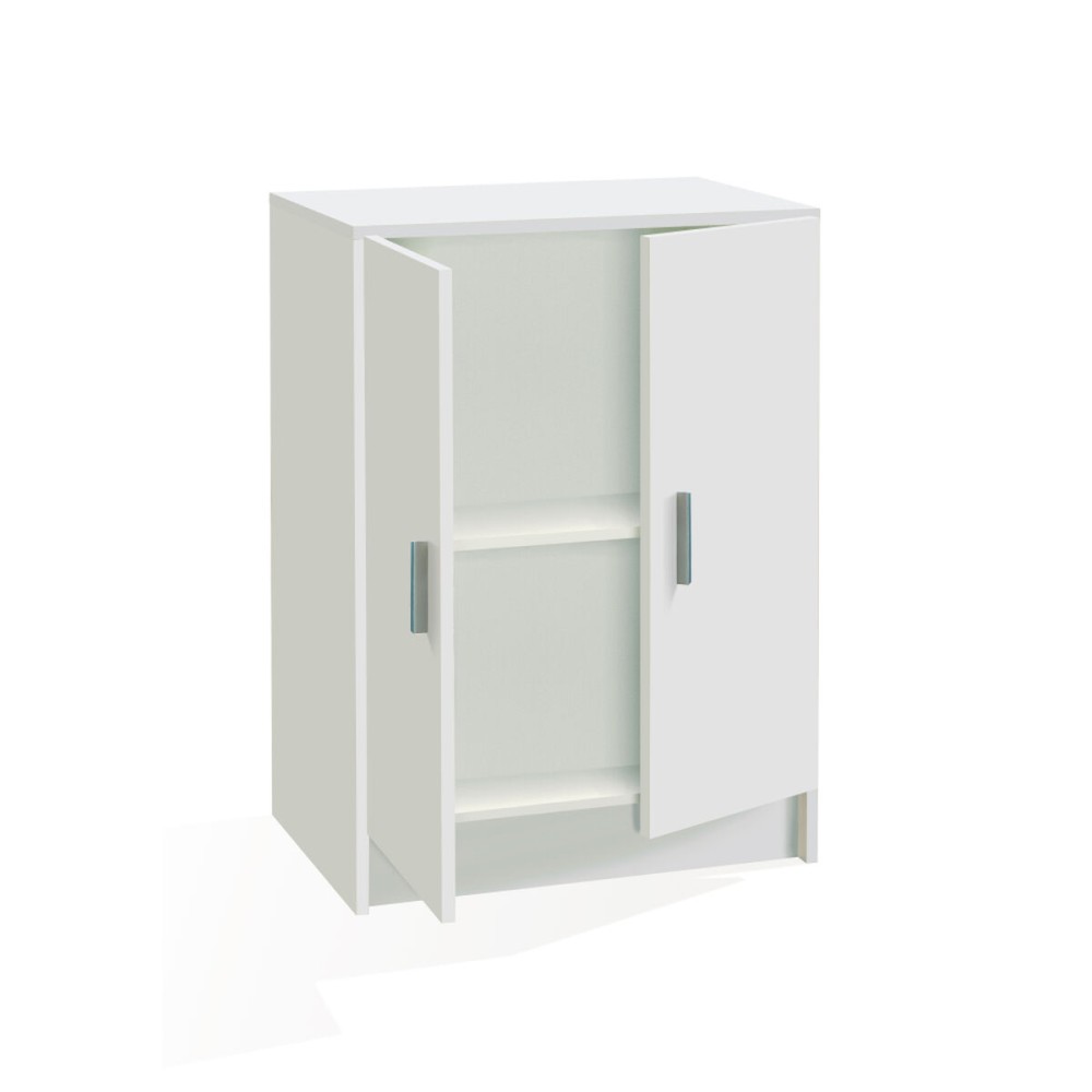 Cupboard Forés White ABS Melamin 59 X 37 X 80 CM