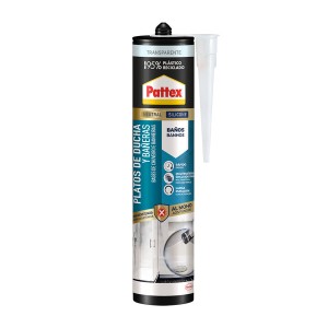Silicone Pattex Transparent 280 ml Baths