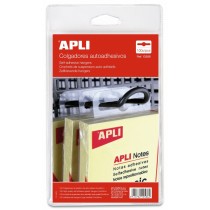 Crochets Apli Transparent Plastique (100 Unités)