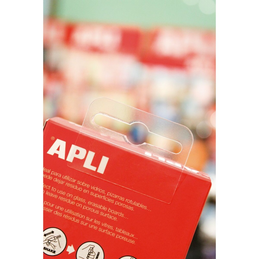 Hangers Apli Transparent Plastic (100 Units)