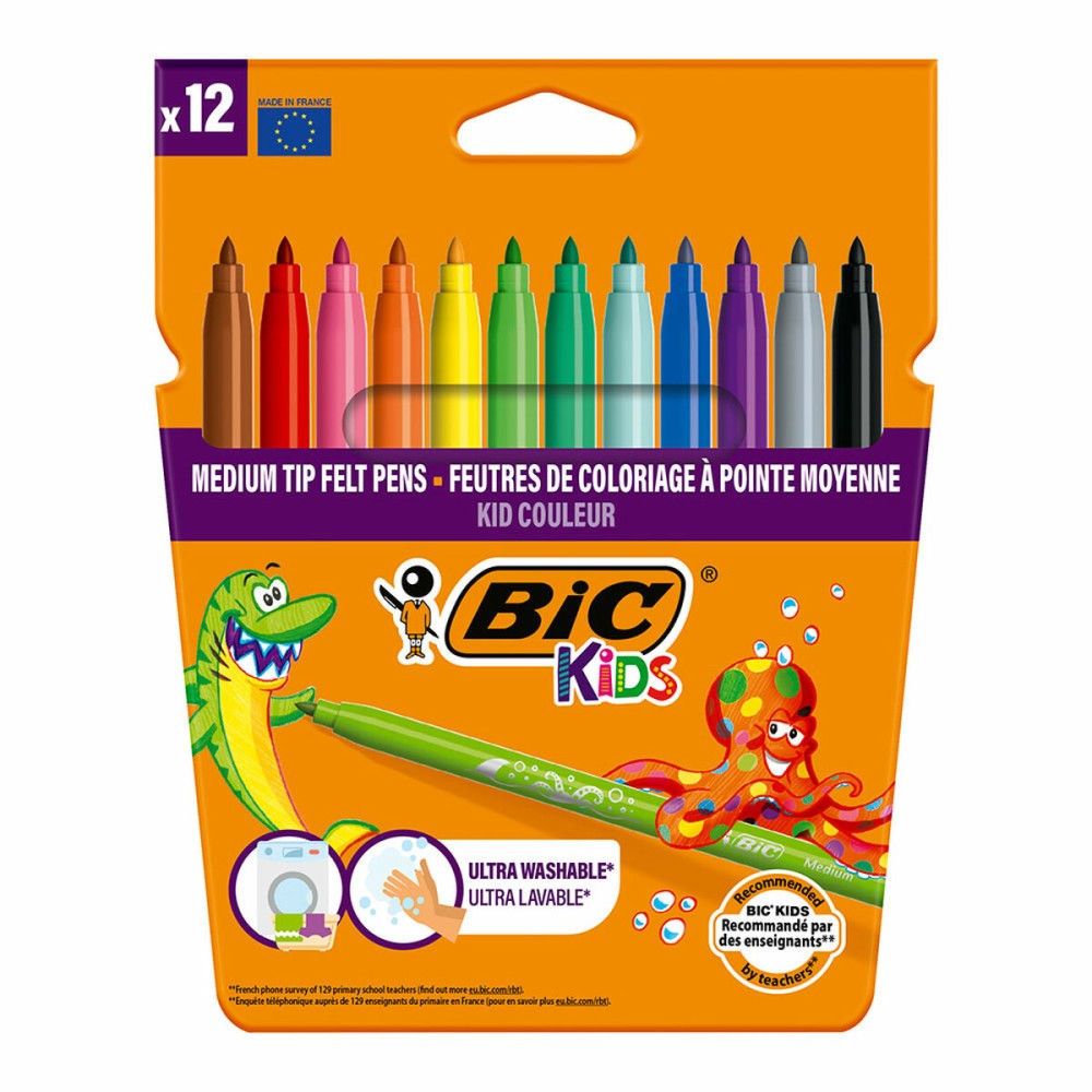 Marker-Set Bic kid couleur Bunt (12 Stück)