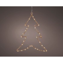 Christmas bauble Lumineo Golden Metal 34 x 46 cm