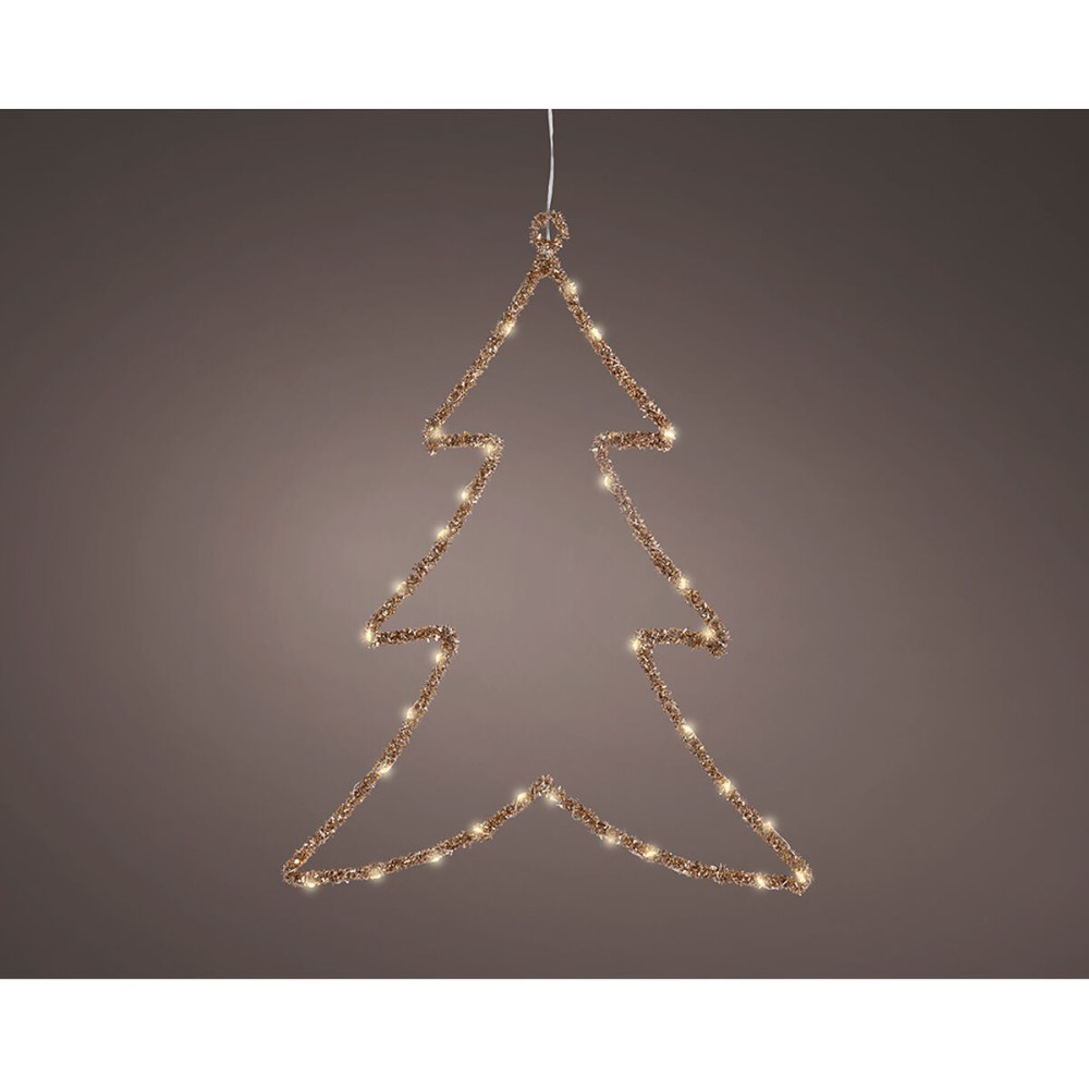 Christmas bauble Lumineo Golden Metal 34 x 46 cm
