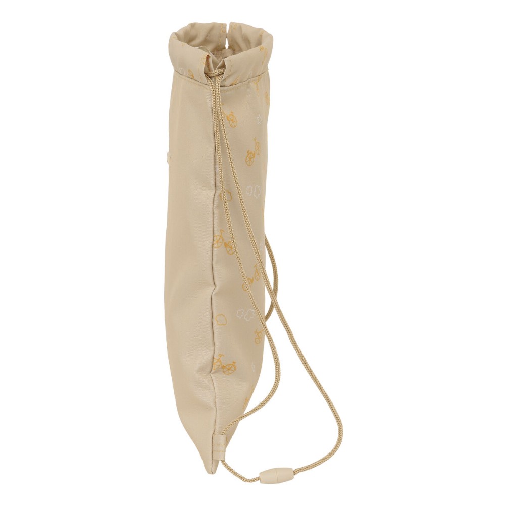 Sac à dos serré par des ficelles Safta Osito Beige 26 x 34 x 1 cm