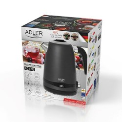 Bouilloire Adler AD 1295g Gris Acier inoxydable 2200 W 1850 W 1,7 L