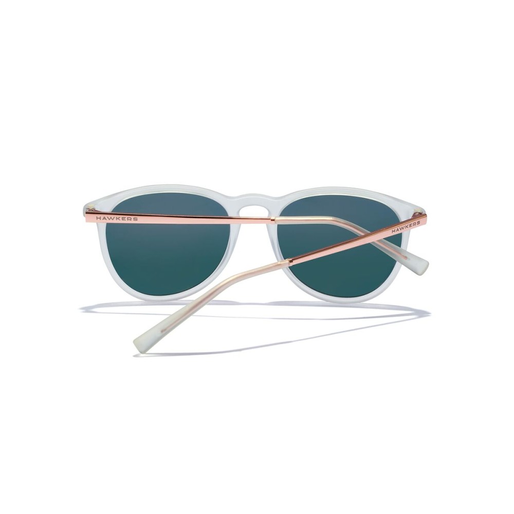 Unisex-Sonnenbrille Hawkers OLLIE Durchsichtig Rotgold Ø 49,5 mm Rosa