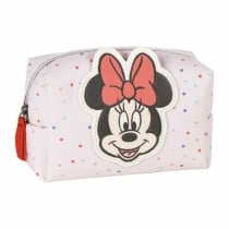 Reise-Toilettentasche Minnie Mouse Rosa 100 % Polyurethan 28 x 10 x 17,5 cm