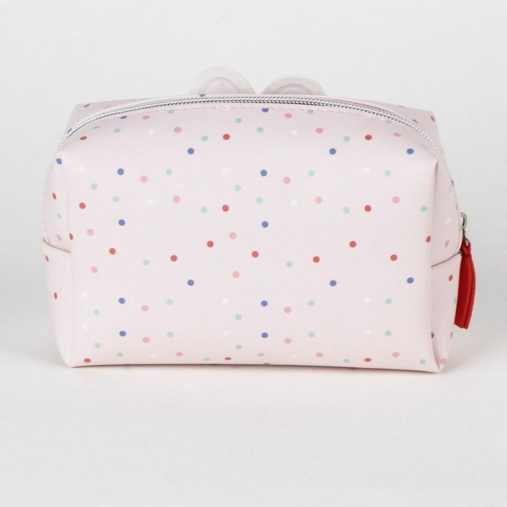 Reise-Toilettentasche Minnie Mouse Rosa 100 % Polyurethan 28 x 10 x 17,5 cm
