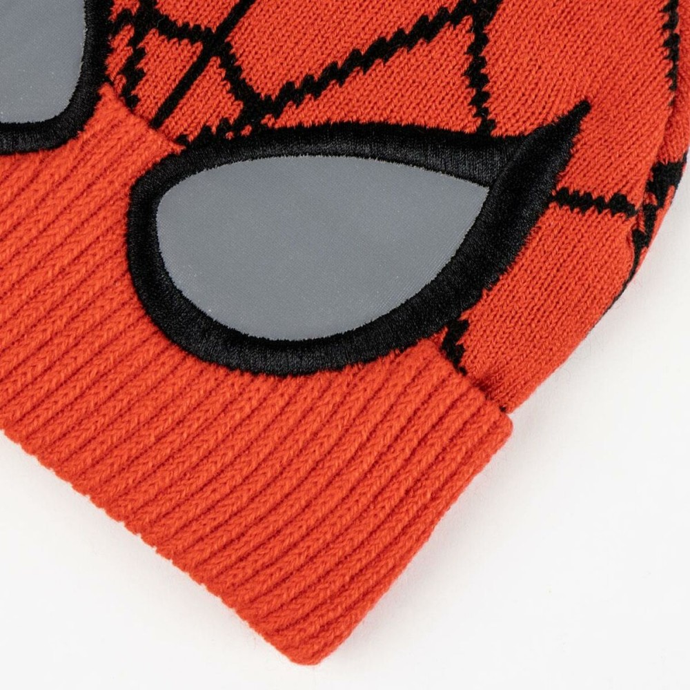 Bonnet et gants Spider-Man Rouge 2 Pièces