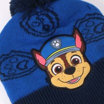 Bonnet, écharpe et gants The Paw Patrol Bleu 3 Pièces