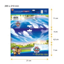Bonnet, écharpe et gants The Paw Patrol Bleu 3 Pièces
