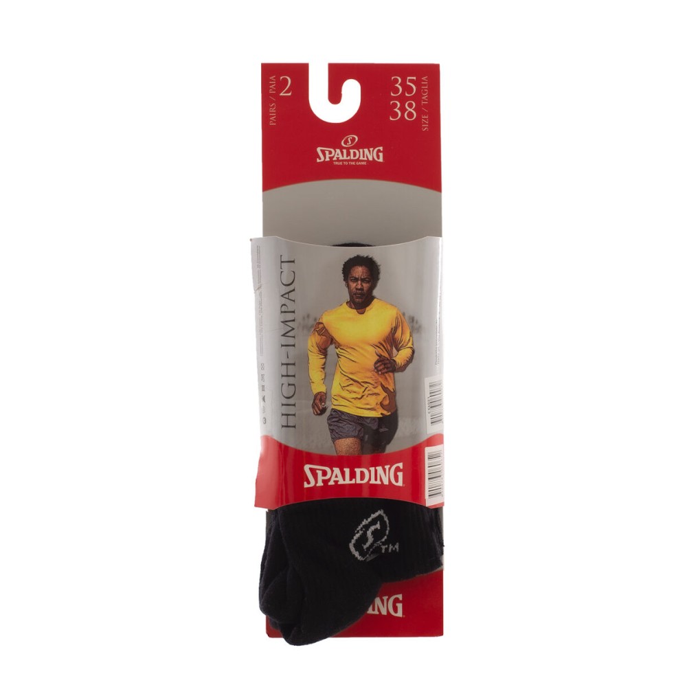 Socken Spalding  HIGHT-IMPACT C34021 Schwarz Herren