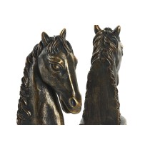 Bookend DKD Home Decor 23 x 9 x 19 cm Horse Resin