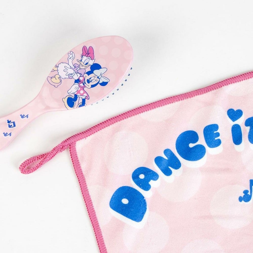 Trousse de Toilette avec Accessoires Minnie Mouse Rose 23 x 15 x 8 cm