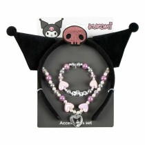 Jewellery Kit Hello Kitty Black 3 Pieces