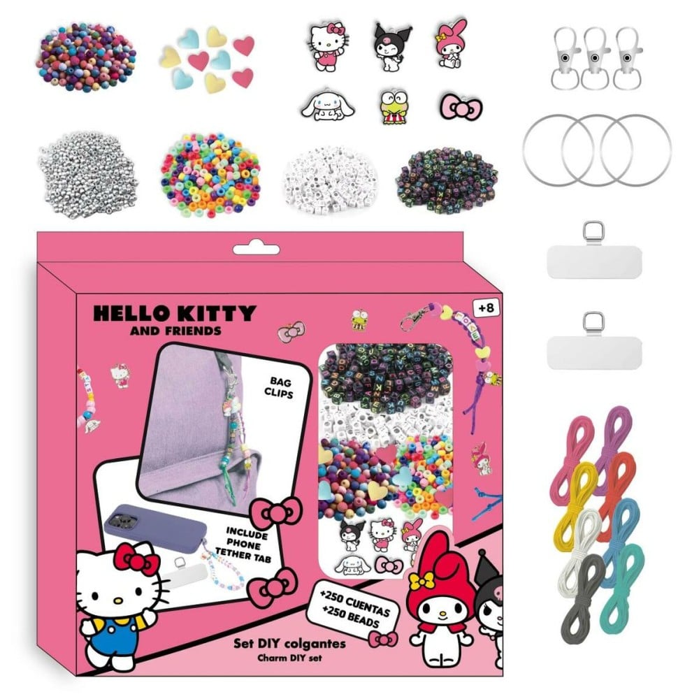 Perles Hello Kitty 25,5 x 25 x 5 cm