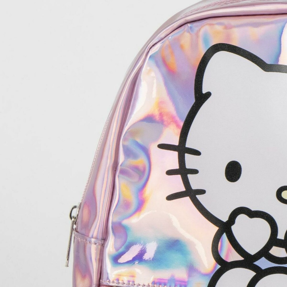 Lässiger Rucksack Hello Kitty Rosa 8 x 24 x 22 cm