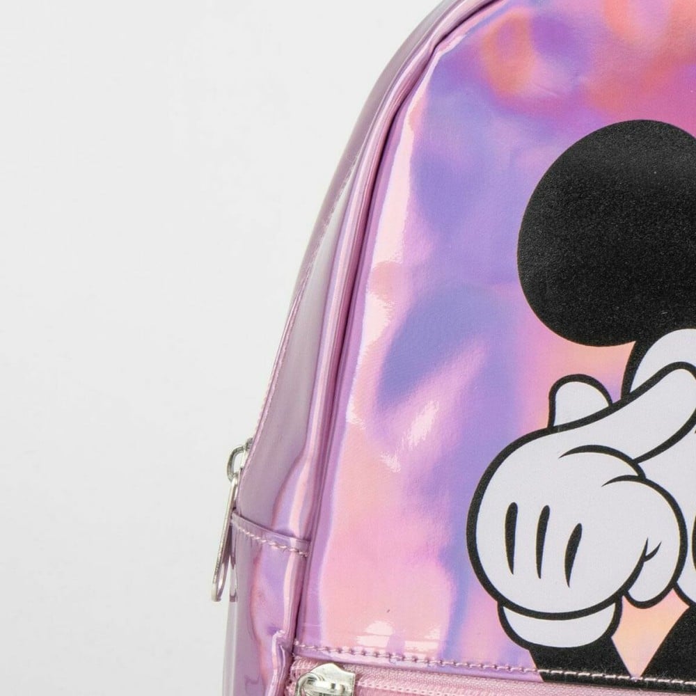 Lässiger Rucksack Minnie Mouse Rosa 23 x 23 x 8 cm