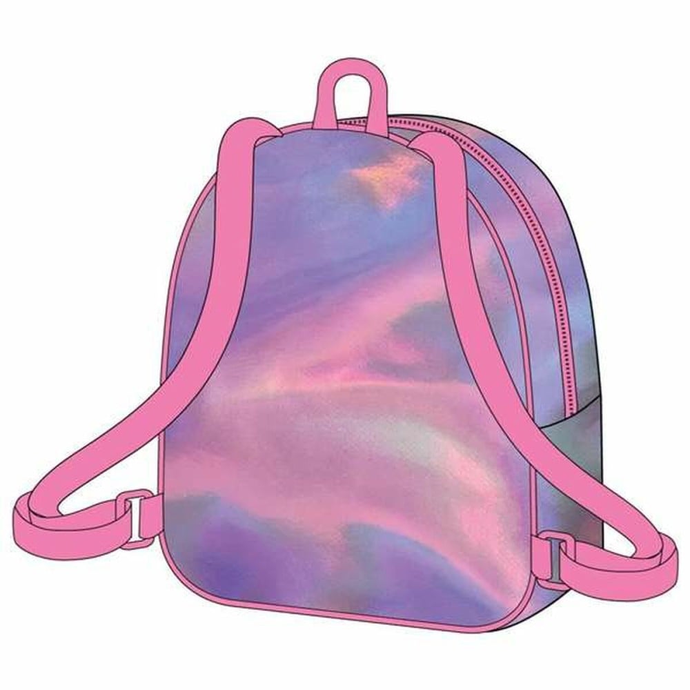 Sac à dos Casual Minnie Mouse Rose 23 x 23 x 8 cm