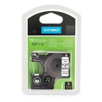 Thermotransfer-Farbband Dymo D1 16958 Weiß Schwarz 19 mm x 3,5 m (5 Stück)