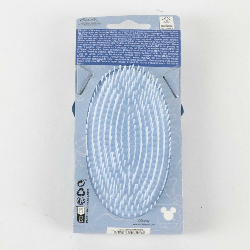 Brosse Démêlante Stitch Bleu 100 % ABS