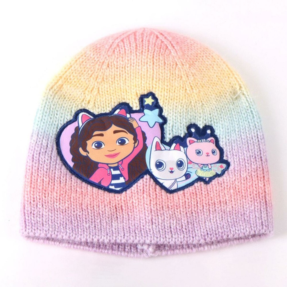 Bonnet, écharpe et gants Gabby's Dollhouse Multicouleur 3 Pièces