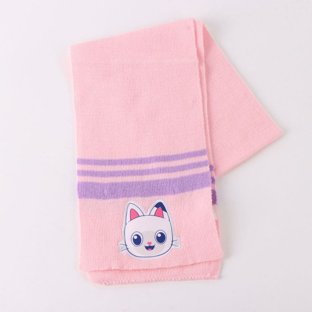 Bonnet, écharpe et gants Gabby's Dollhouse Multicouleur 3 Pièces