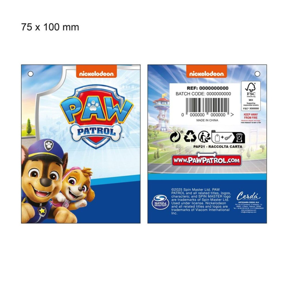 Mütze und Handschuhe The Paw Patrol Blau 2 Stücke