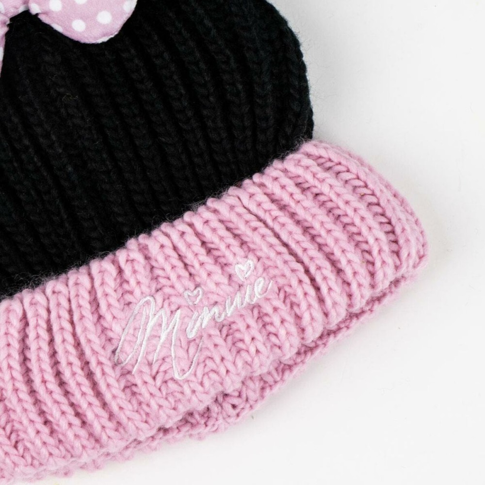 Mütze, Schal und Handschuhe Minnie Mouse Rosa 3 Stücke