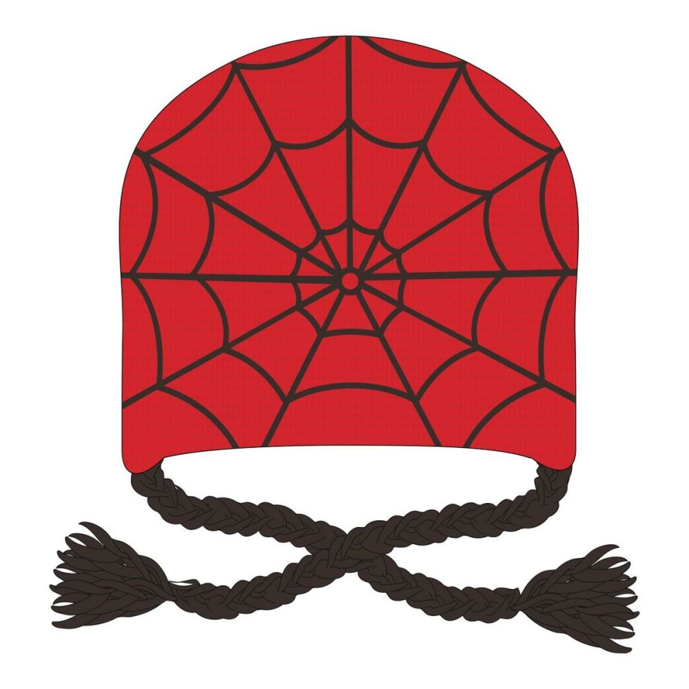 Kindermütze Spider-Man Rot