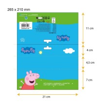 Bonnet, écharpe et gants Peppa Pig Rose 3 Pièces