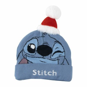 Kindermütze Stitch Blau