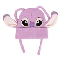 Kindermütze Stitch Rosa
