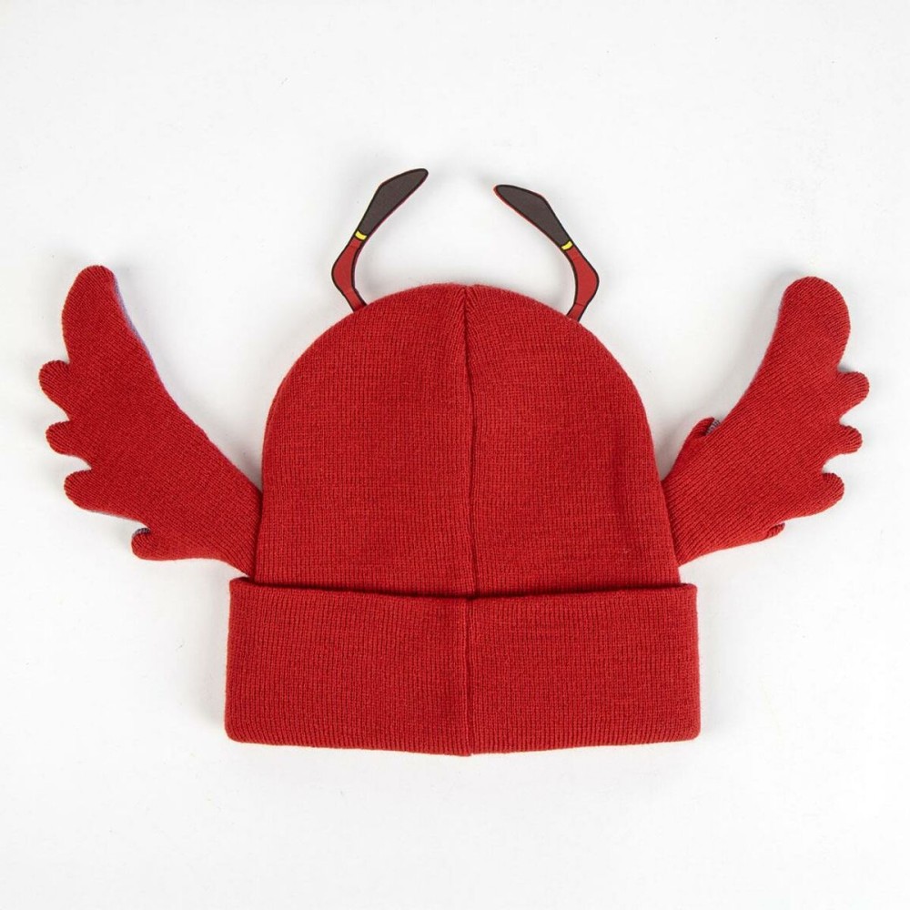 Kindermütze Stitch Rot