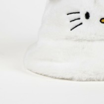 Kindermütze Hello Kitty Weiß