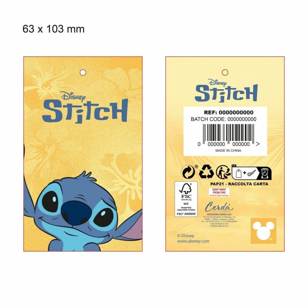 Kindermütze Stitch Blau