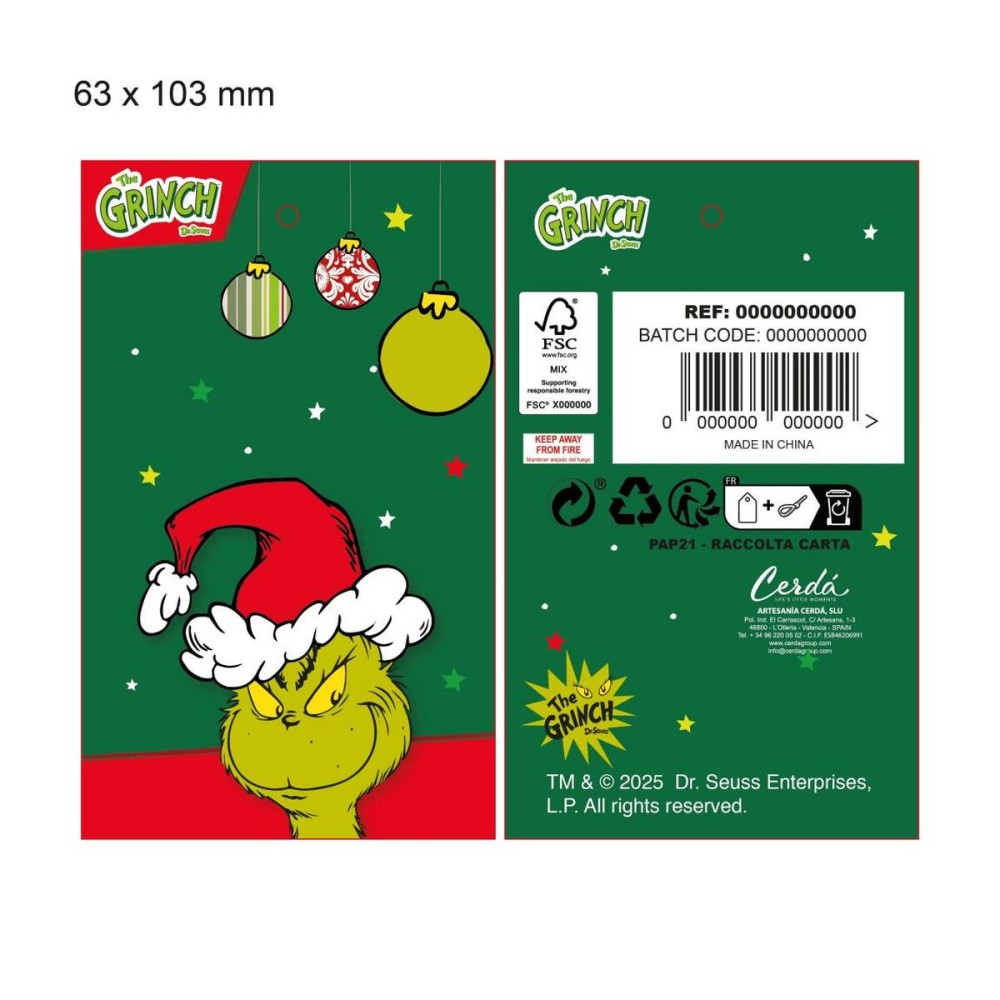 Child Hat The Grinch Green