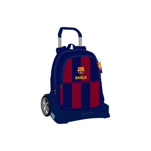 Schulrucksack F.C. Barcelona Blau Granatrot 32 x 44 x 16 cm