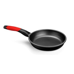Antihaftbeschichtete Pfanne BRA A411228 Ø 28 cm Schwarz Rot Edelstahl Aluminium