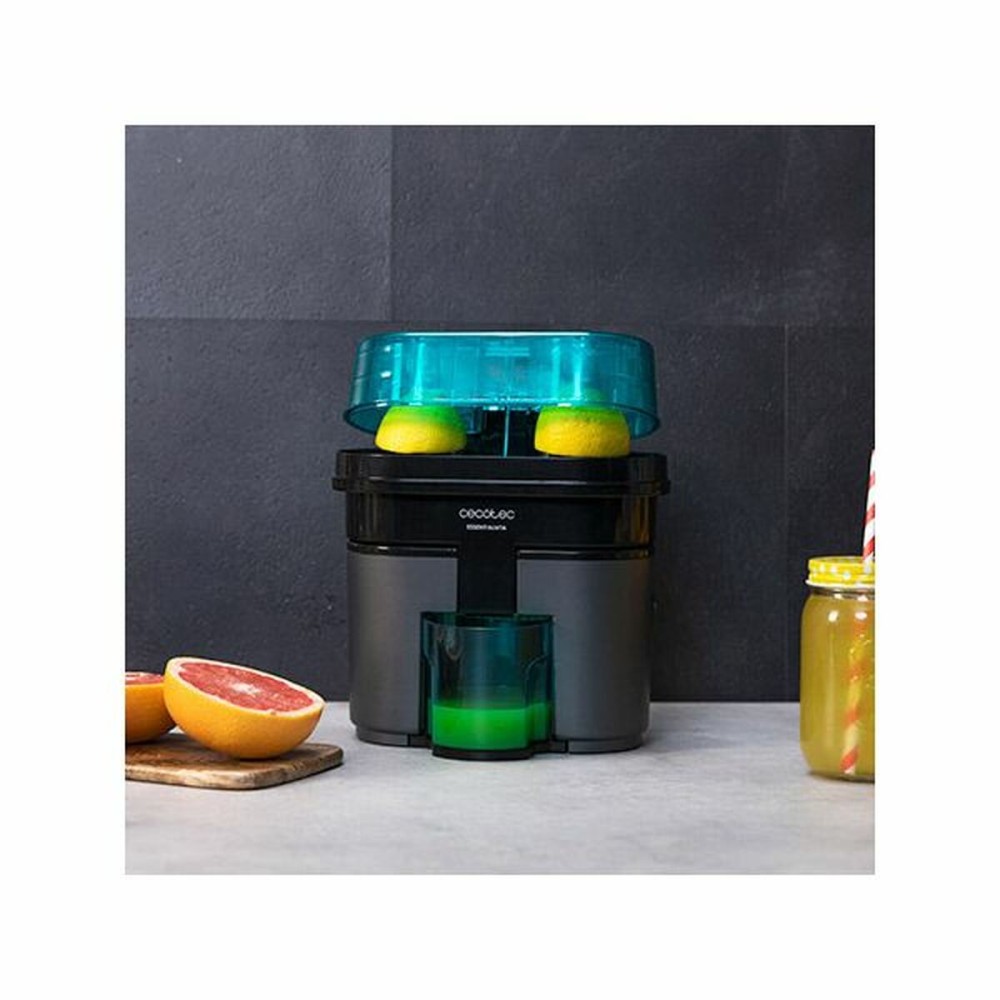 Elektrischer Entsafter Cecotec EssentialVita Twice Black 90 W Schwarz